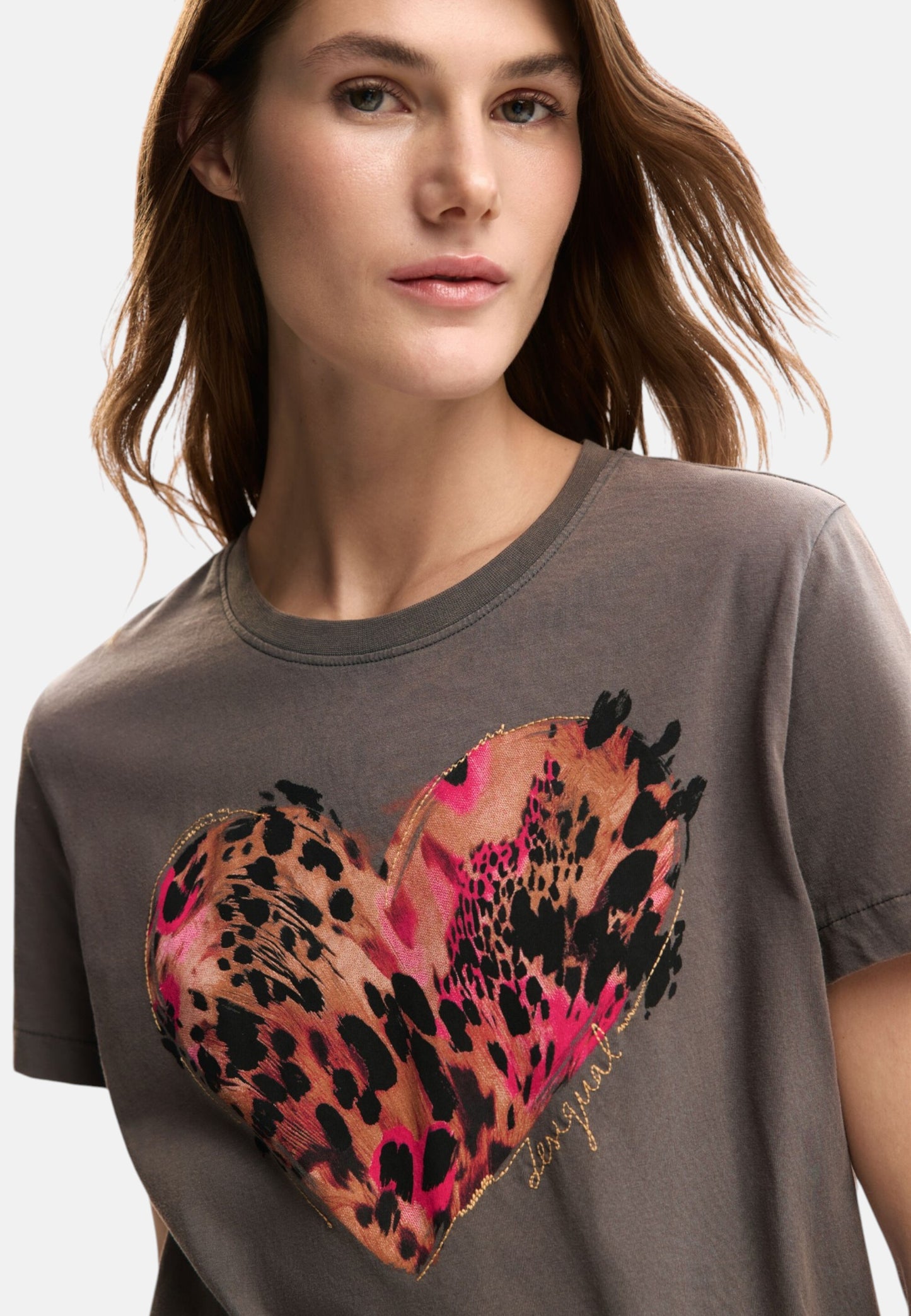 T-Shirt  Donna Desigual  Ts Tiger Cor 26SWTK53