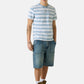 Pantaloncini Bermuda Uomo Guess In Denim Gj Carpenter Utility M6GD00D5M5S