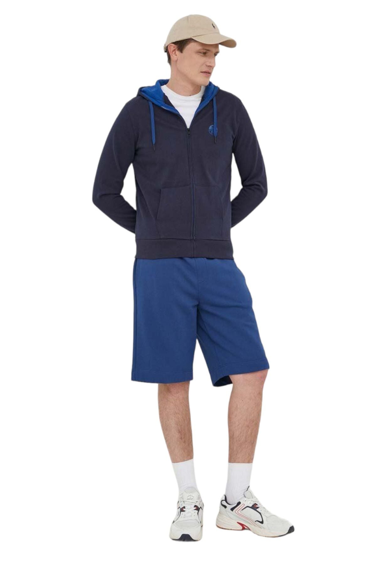 Pantaloncini Bermuda Uomo Trussardi  Cotton Fleece Medium Weight 52P00342-1T006303