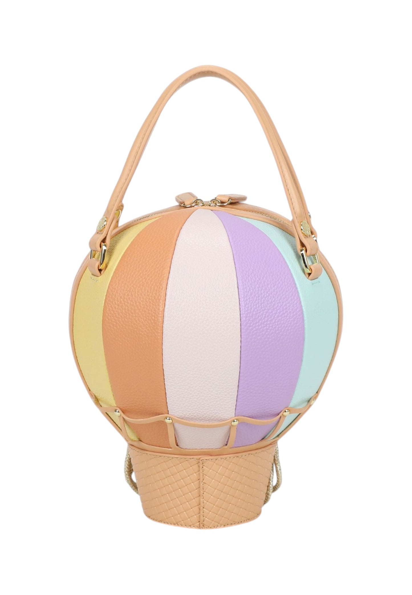 Borsa A Tracolla Donna Braccialini Mongolfiera In Pelle Temini B19042PP