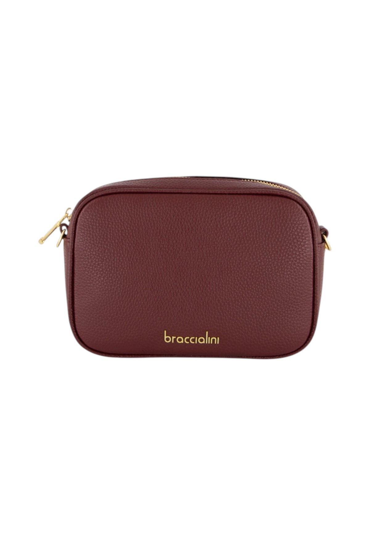 Borsa A Tracolla Donna Braccialini Camera Bag, Tracolla non removibile e regolabile, Chiusura con zip, Una tasca interna portacellulare, Design compatto e linee essenziali, Dimensioni: 37 x 15 x 27 Cm Dolly B19380PP