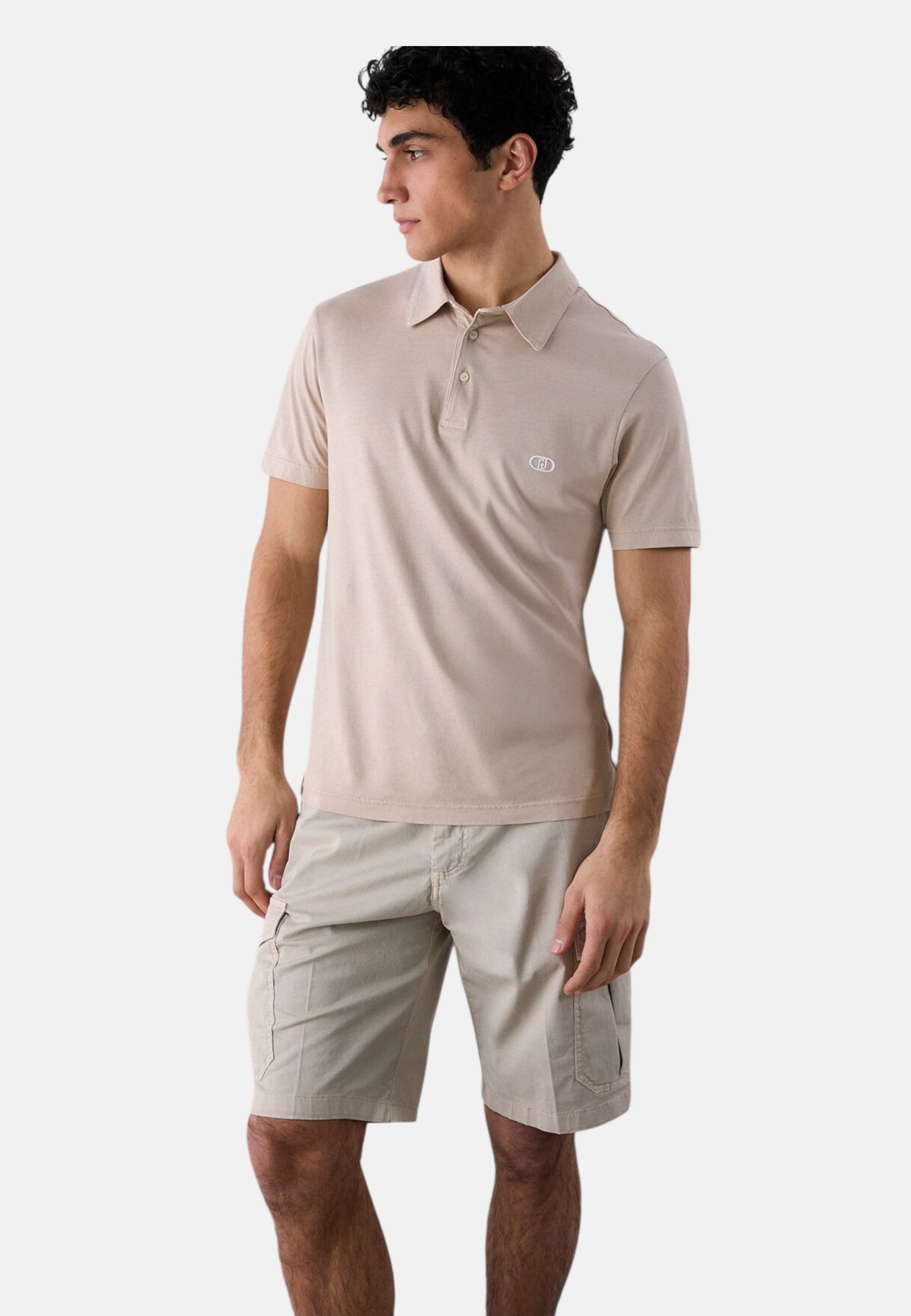 Polo Manica Corta Uomo Liu Jo In Lyocell  QA6091J4805