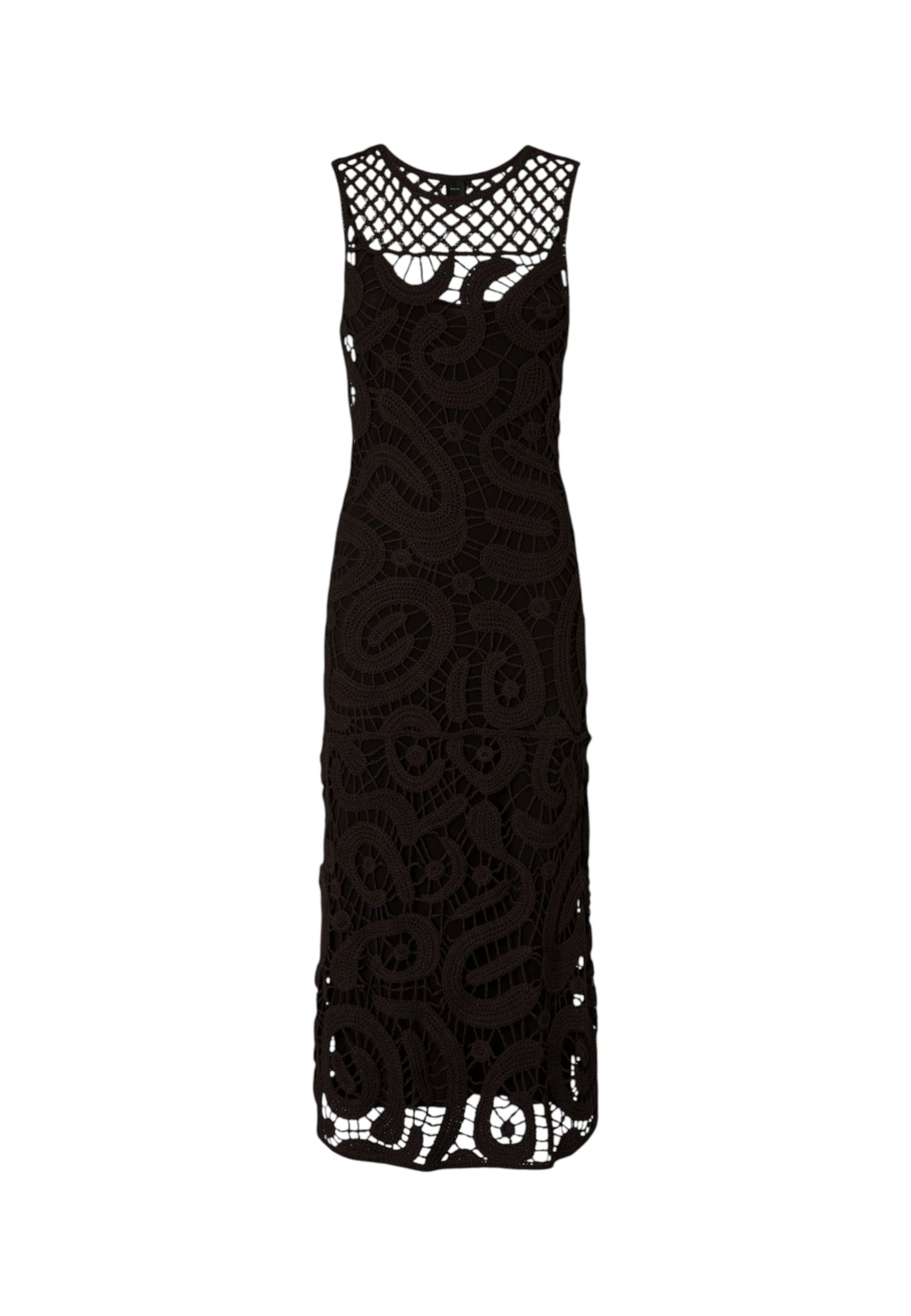 Vestito Lungo Donna Pinko Crochet Geometric Bufera 106361A354