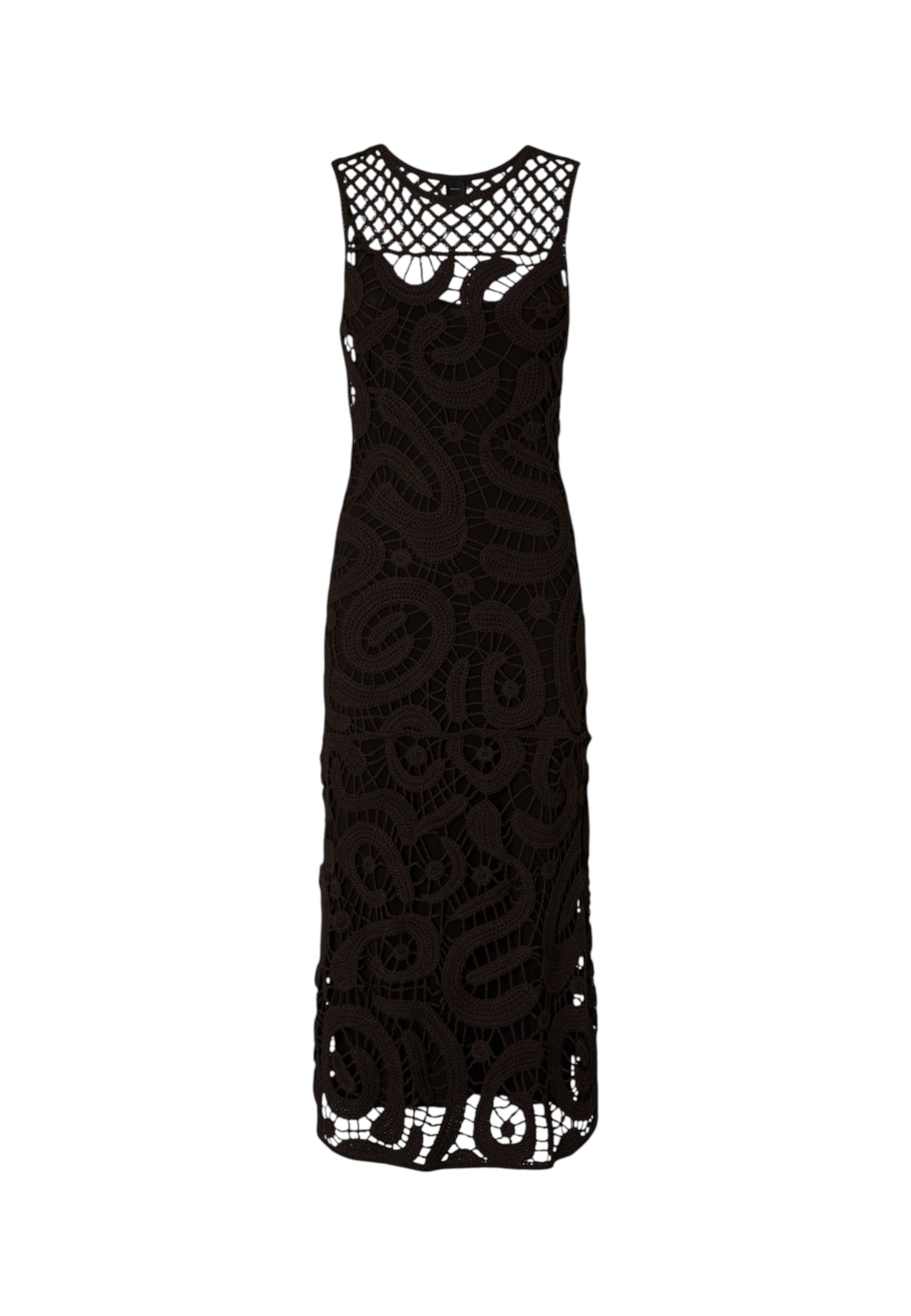 Vestito Lungo Donna Pinko Crochet Geometric Bufera 106361A354