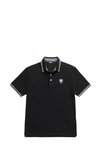 Polo Manica Corta Uomo Blauer