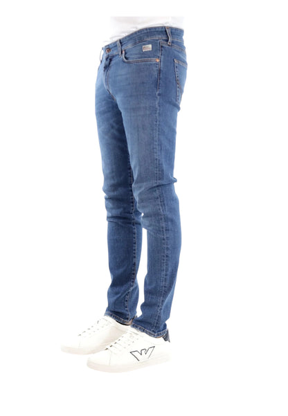 Jeans  Uomo Roy Roger's Slim Fit 517 Wash 81 RRU075CH422750