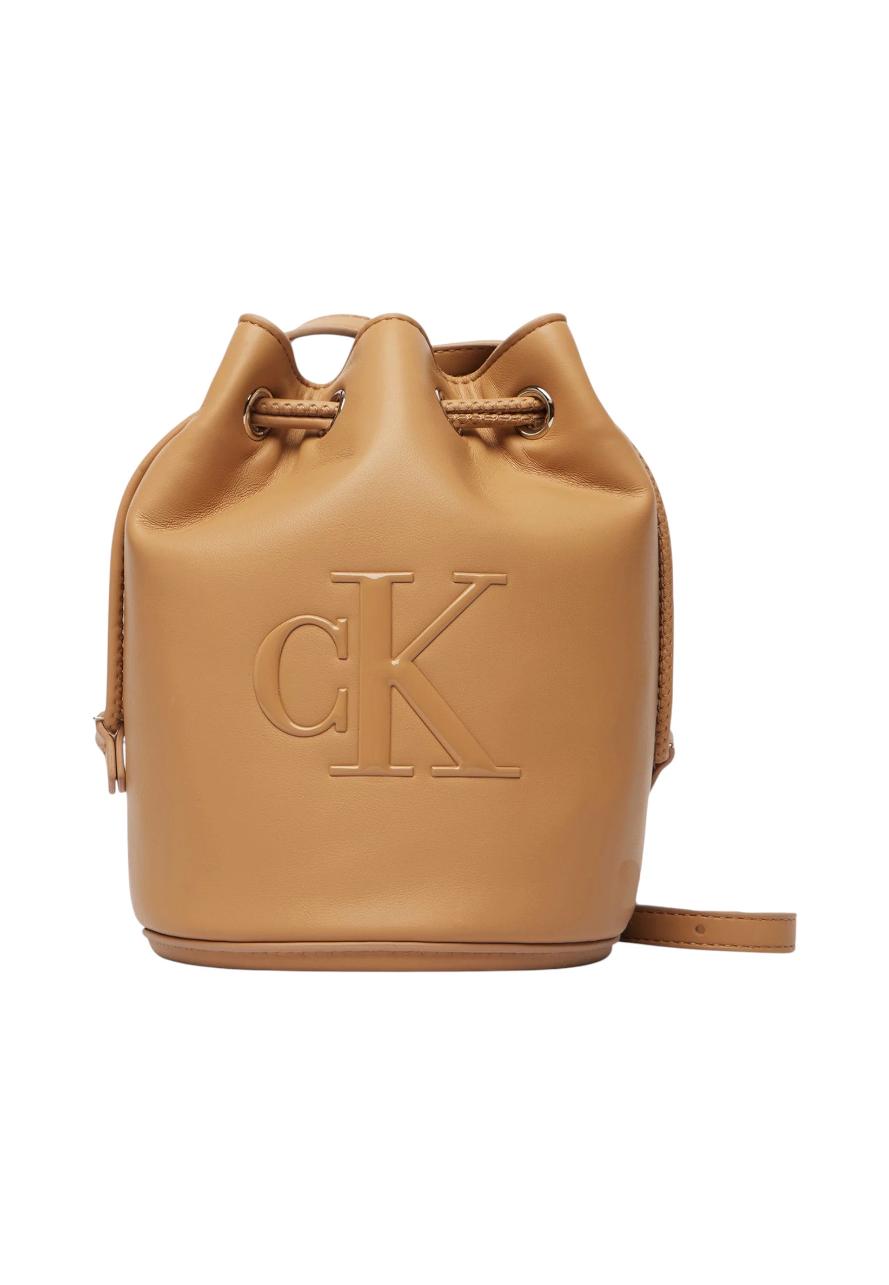 Borsa A Tracolla Donna Calvin klein Small Bucket Bag Bold Ck LV04F3640G