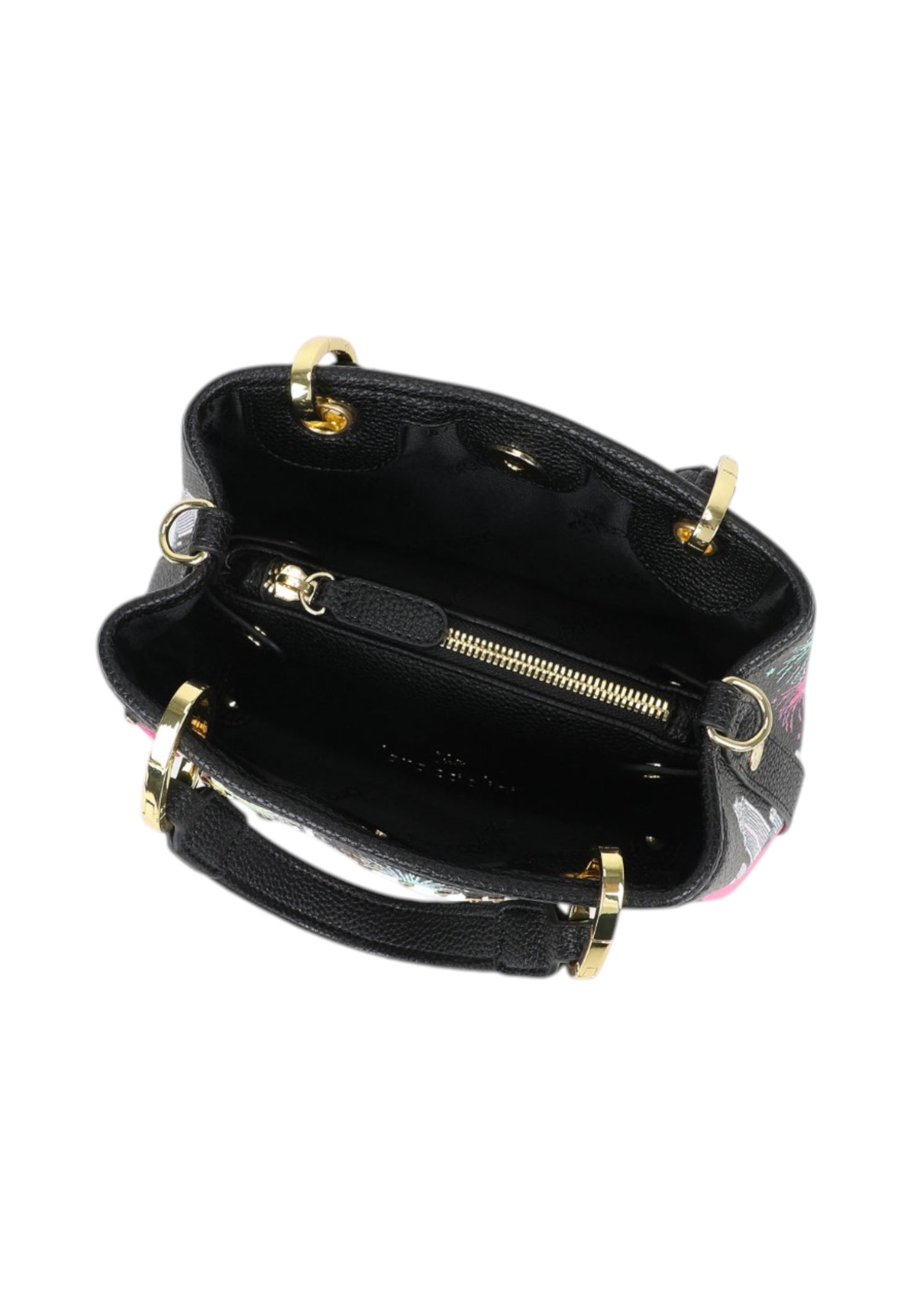 Borsa A Mano Donna Braccialini Stampa Bugs Bunny Skyline Dubai Cartoline Lt LT250YY