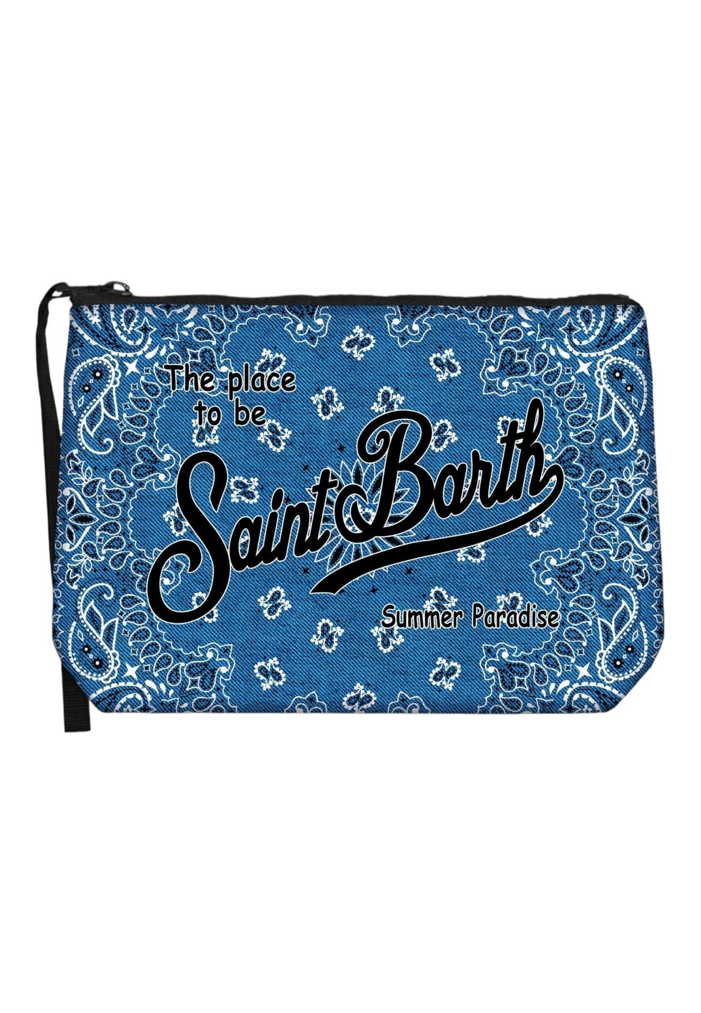 Pochette  Donna Mc2 Saint Barth Bandanna Round Denim Aline ALIN001