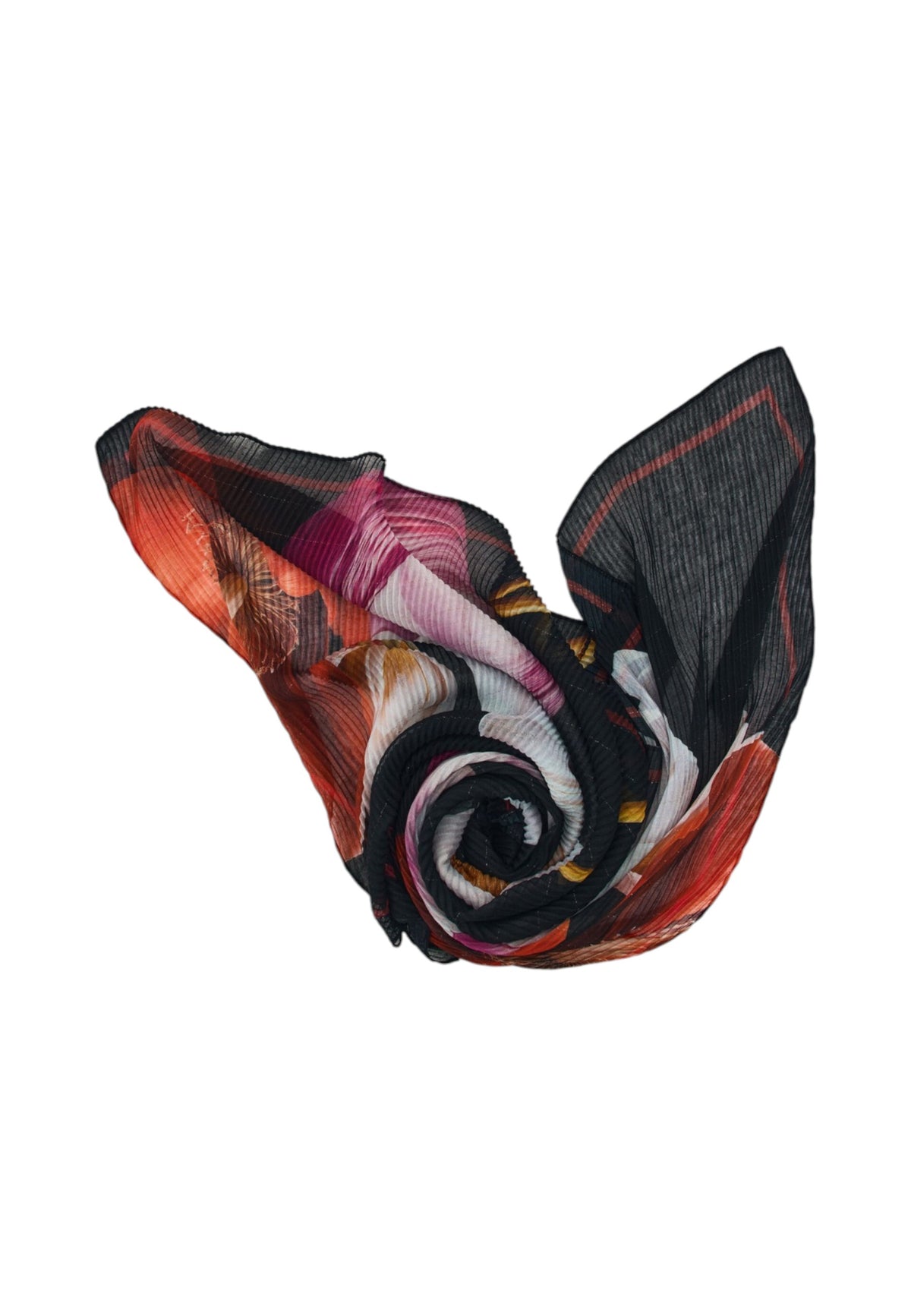 Foulard  Donna Desigual Motivo floreale, Poliestere riciclato Rosea 26WAWA17