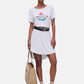 T-Shirt Manica Corta Donna Liu Jo Car Flower Eco Line VA6168JS360