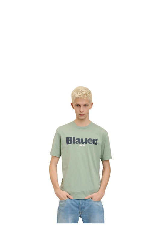 T-Shirt Manica Corta Uomo Blauer