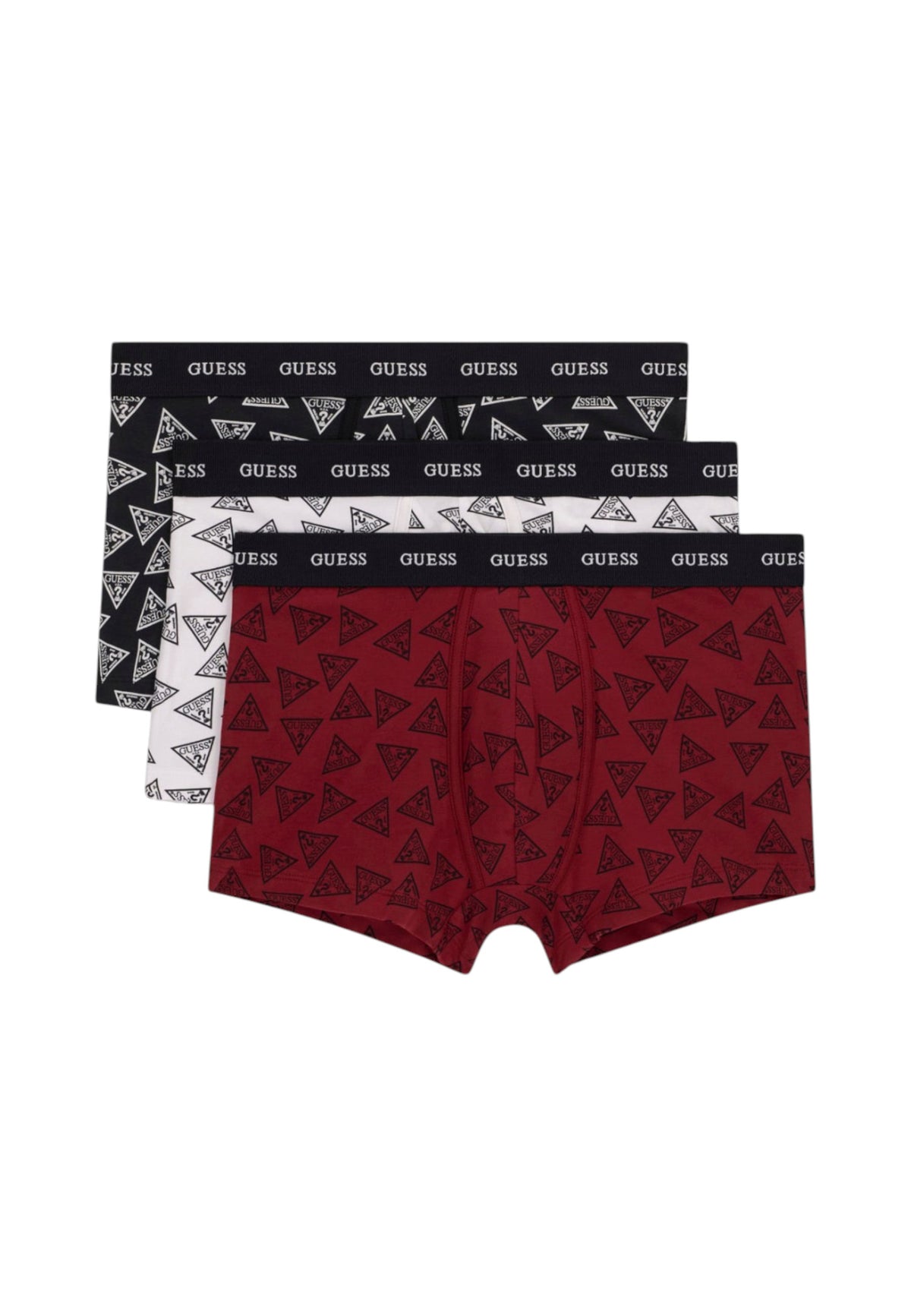 Boxer Set Uomo Guess 3 Pack Stampato Joe U6BG11K5391