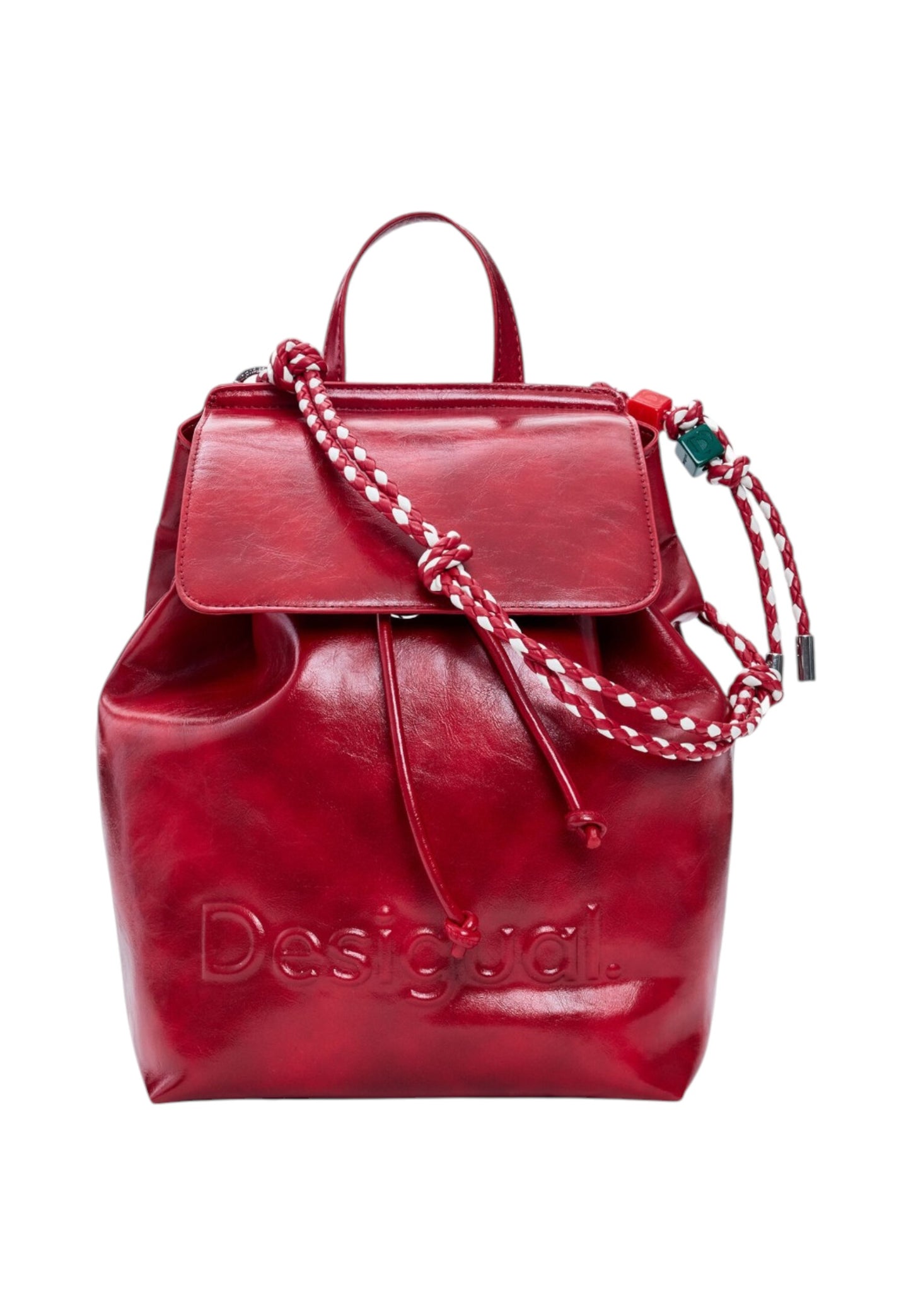 Zaino  Donna Desigual  Back Half Logo Luena Mini Red 26SAKP20