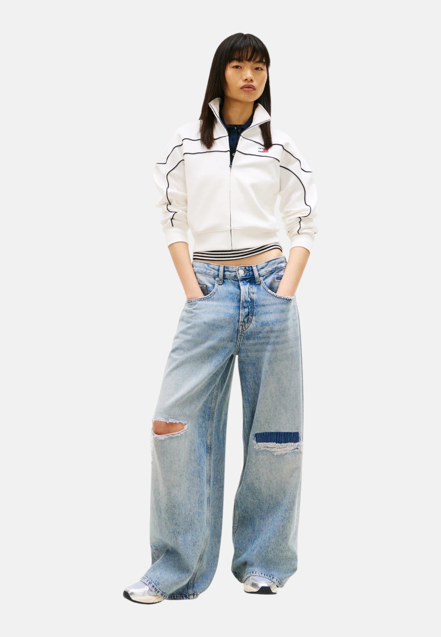 Jeans Tapered Fit Donna Tommy Jeans  Charlie Mr Loose W DW0DW22377