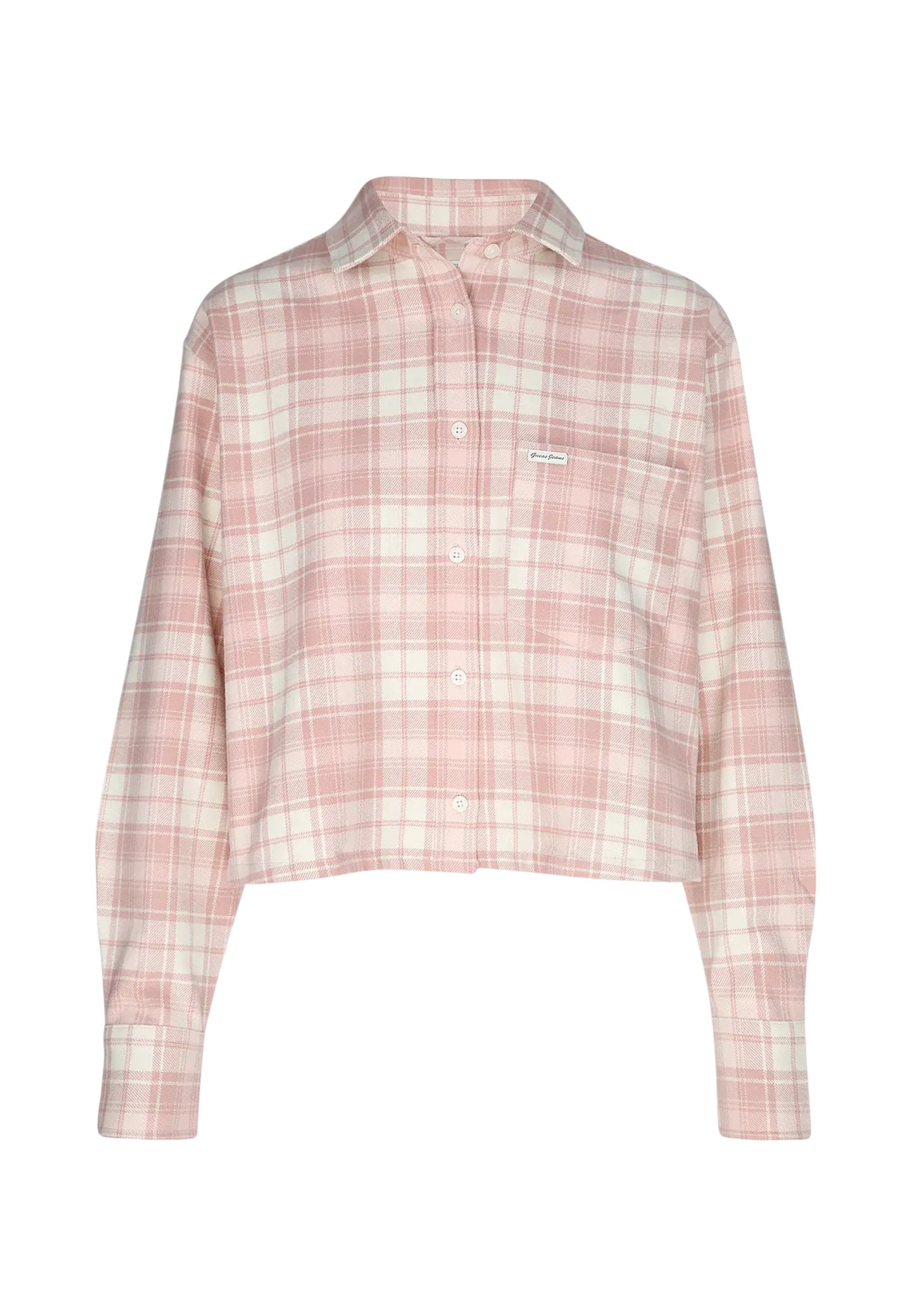 Camicia Manica lunga Donna Guess Con Tasca Gj Boxy Shirt W5BH39WGMH1