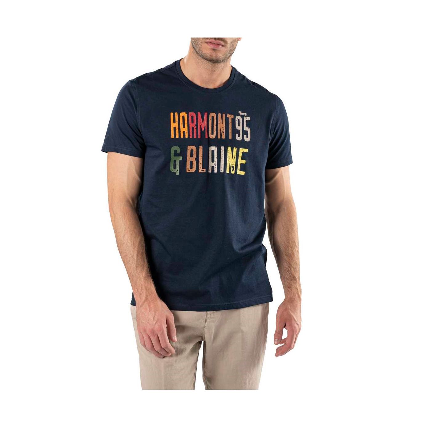T-Shirt Manica Corta Uomo Harmont & Blaine   IRH159021055