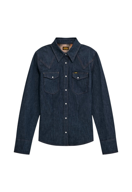 Camicia Manica lunga Donna Gas In Denim Cindy Shirt 155529010036
