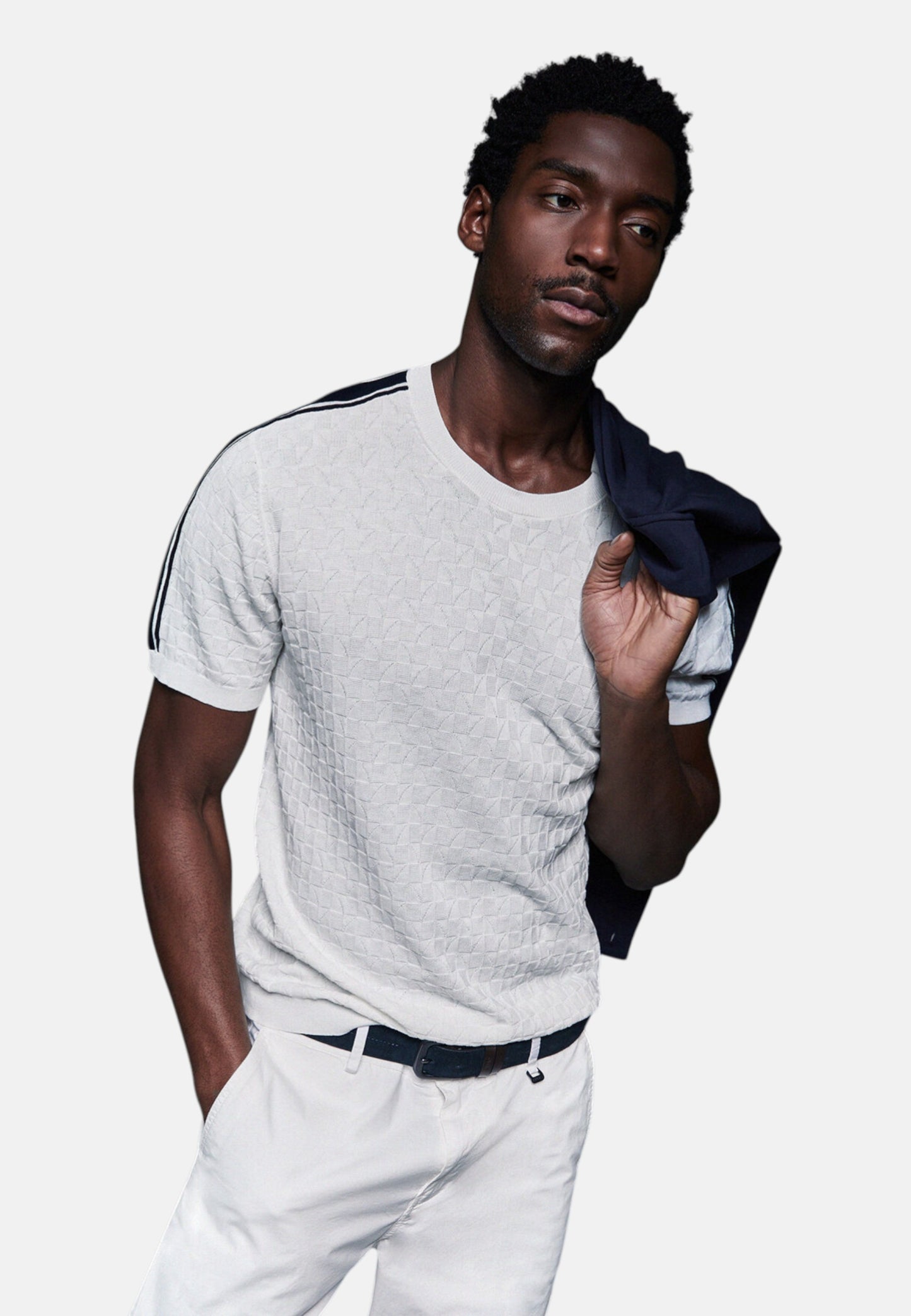 Maglia A Girocollo Uomo Liu Jo Manica Corta  QA6130MA71P