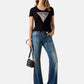T-Shirt Manica Corta Donna Guess  Zebra Triangle W6GI19K3042
