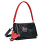Borsa A Tracolla Donna Desigual Medio, Effetto pelle, Motivo Mickey Mouse, Con patta Mickey Face Venecia 4.0 26WAXP98