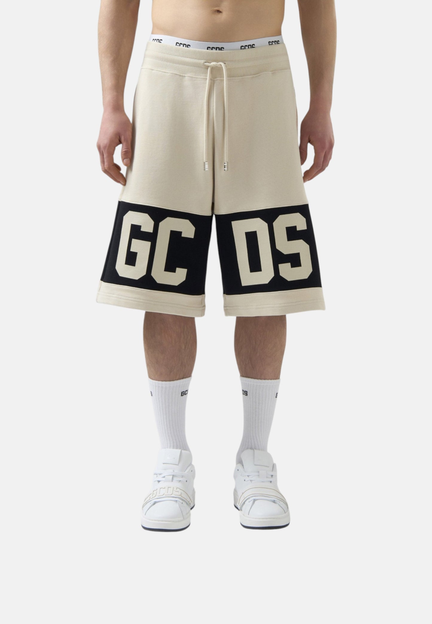 Pantaloncini  Uomo Gcds Relaxed Fit Band Logo Z0MLQL228F004