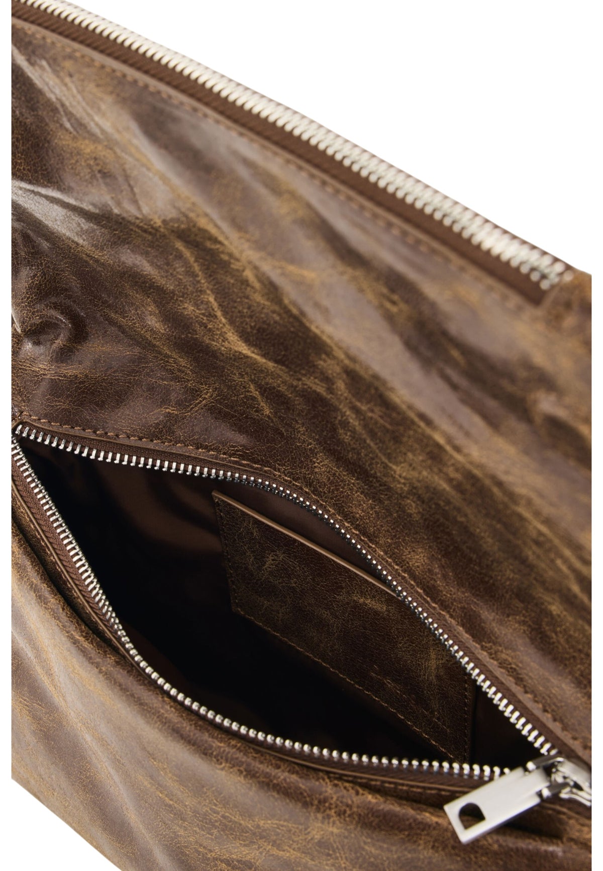 Borsa A Mano Donna Desigual Medio, Effetto pelle, Trapuntato, Con patta Coriolis Murano Camel 26WAXPAC