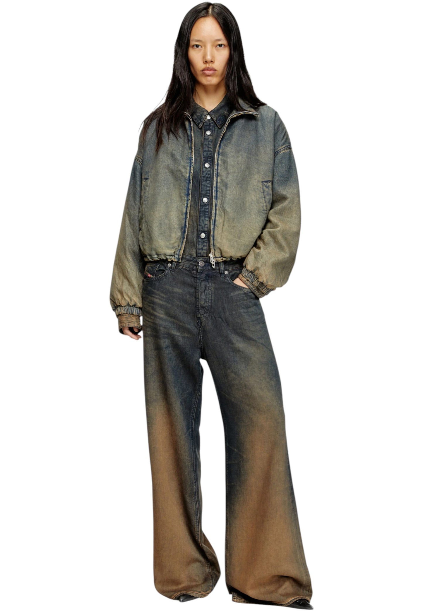 Pantaloni 5 Tasche Donna Diesel  1996 D-Sire-S2 A19282068TF