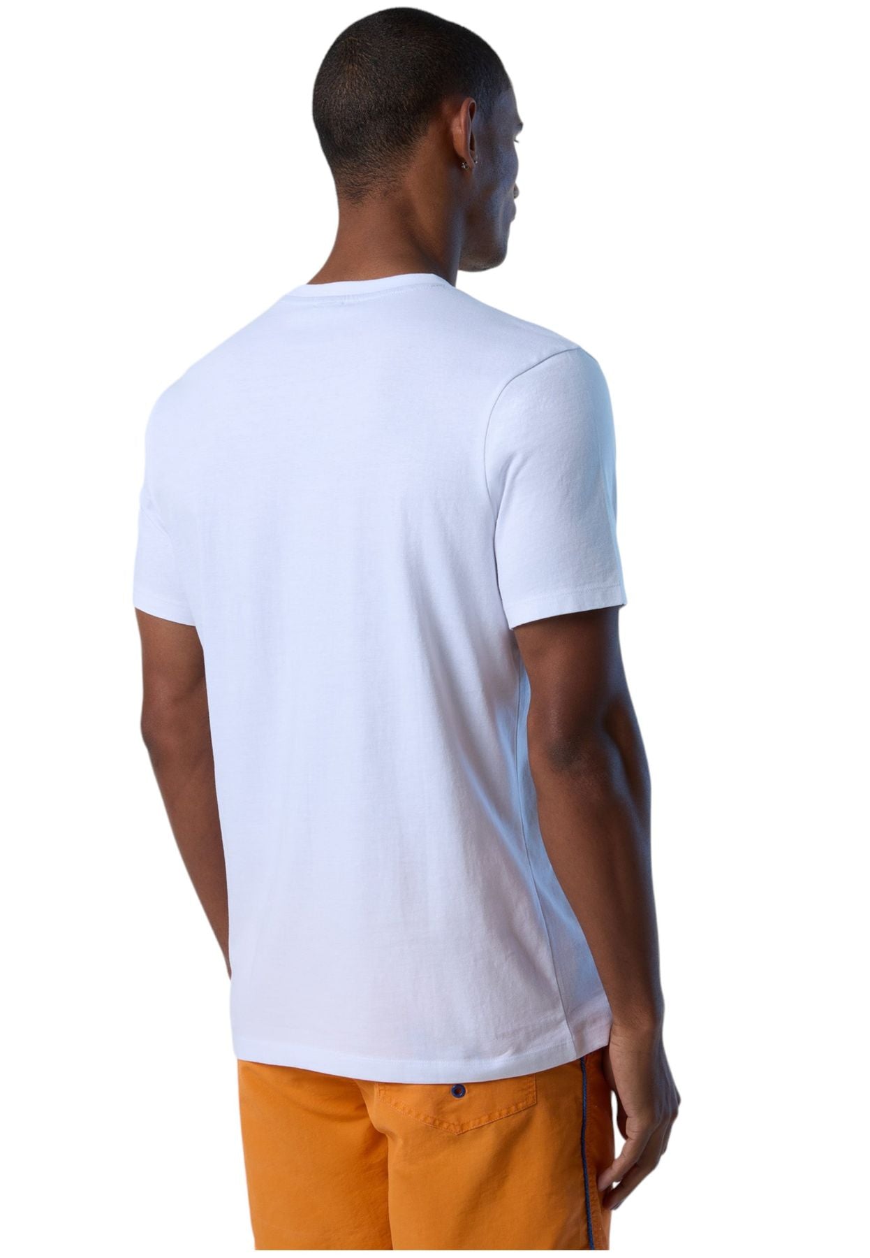 T-Shirt Manica Corta Uomo North Sails Line Print  692973