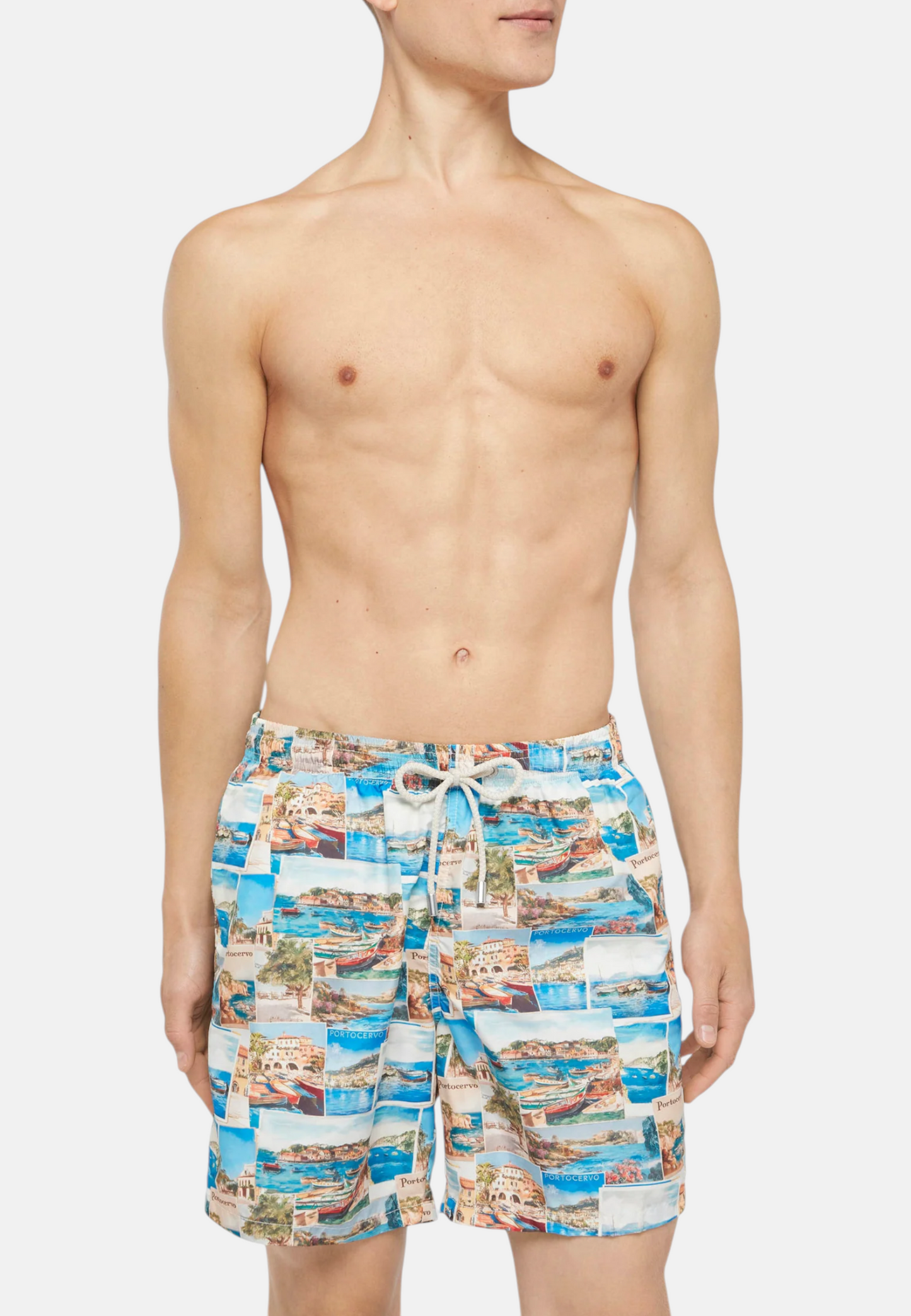 Costume da bagno Short Uomo Mc2 Saint Barth Rd Saluti Portocervo Lighting LIG0001