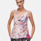 Top  Donna Liu Jo A Fiori In Raso Eco Line CA6208TS562
