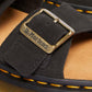 Ciabatte  Uomo Dr. Martens A Doppia Fascia Josef Black Eh Suede 41082