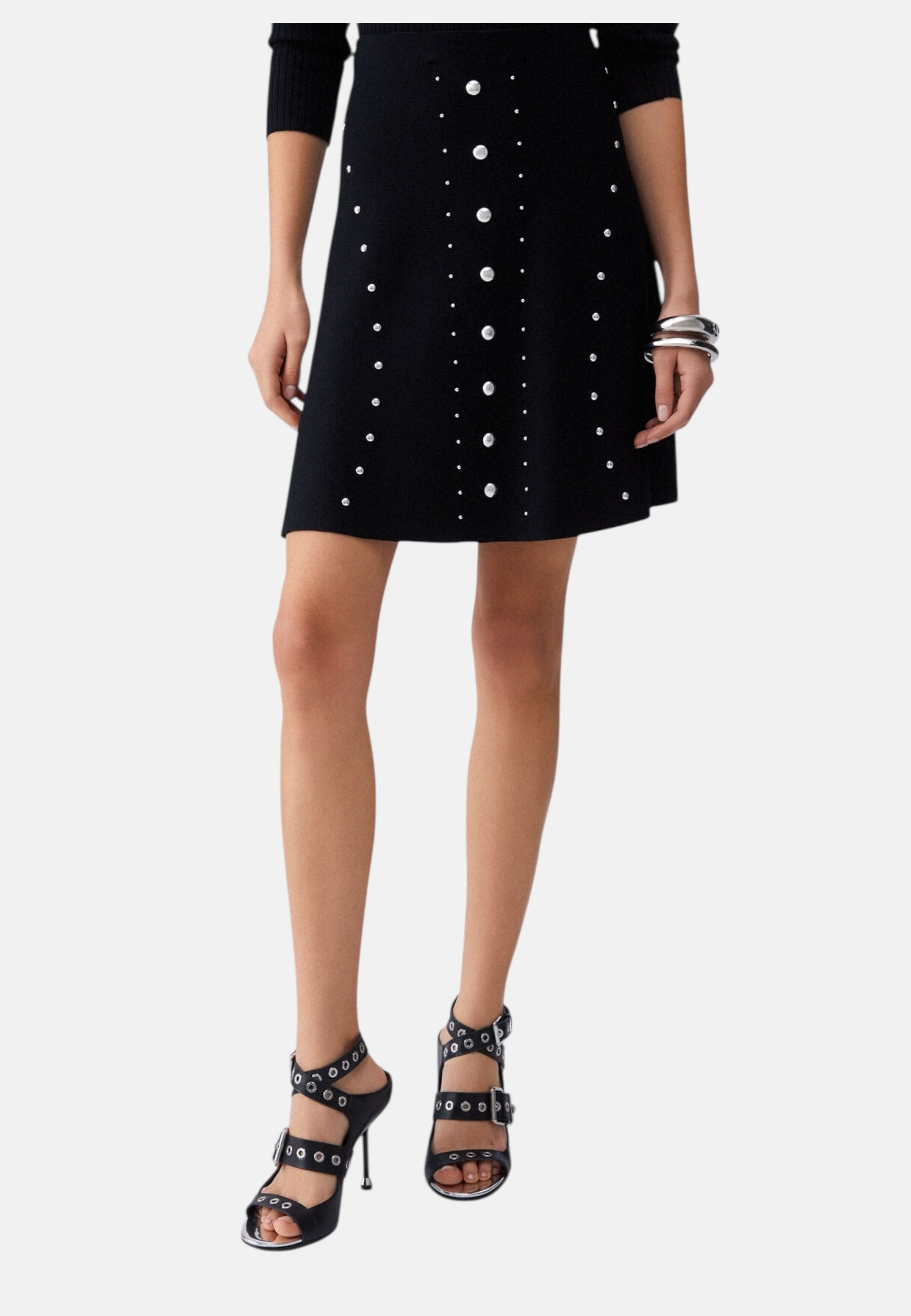 Gonna Corta Donna Liu Jo In Maglia Eco Line WA6091MS55N