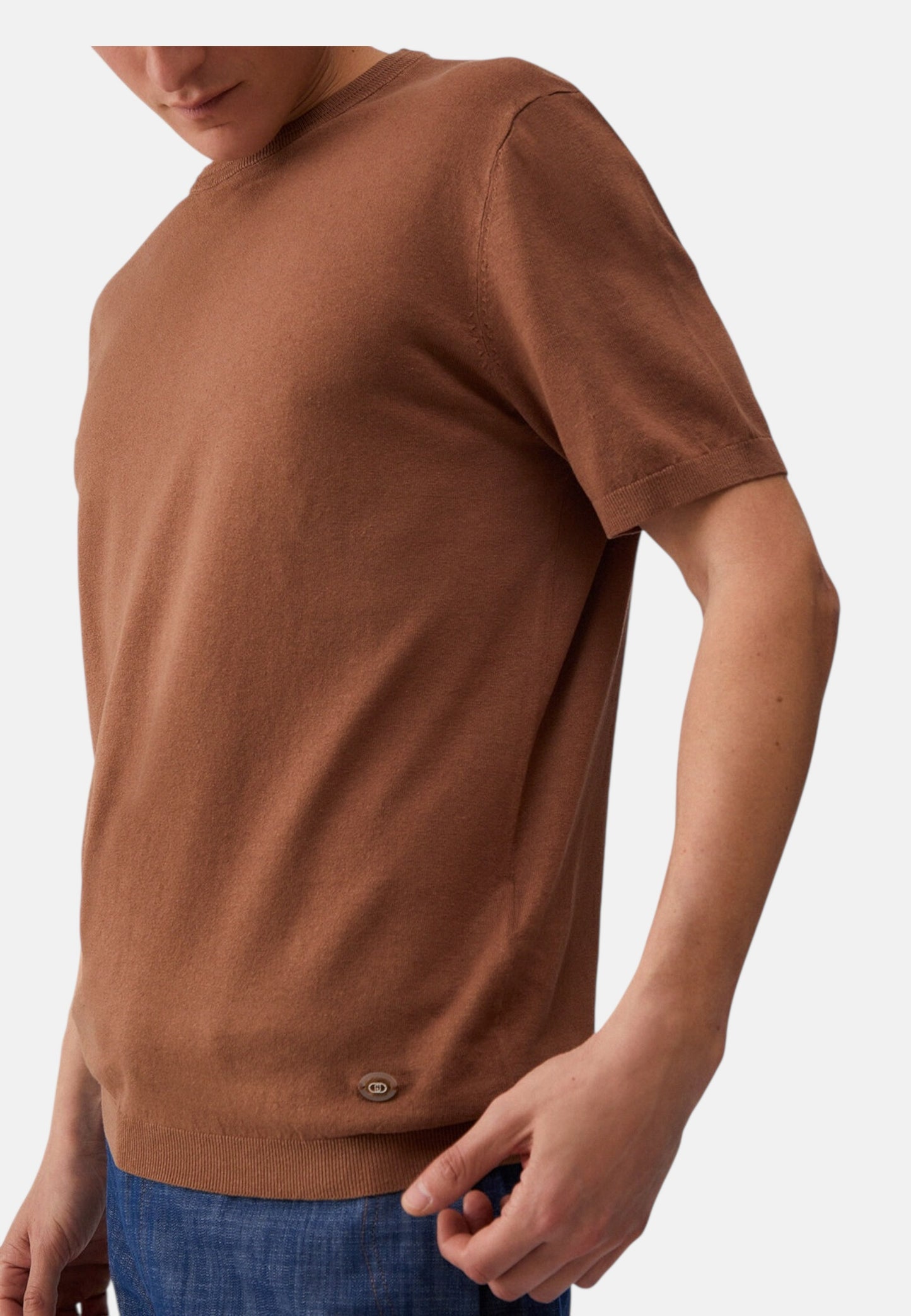 Maglia A Girocollo Uomo Liu Jo Manica Corta  QA6135MA08S