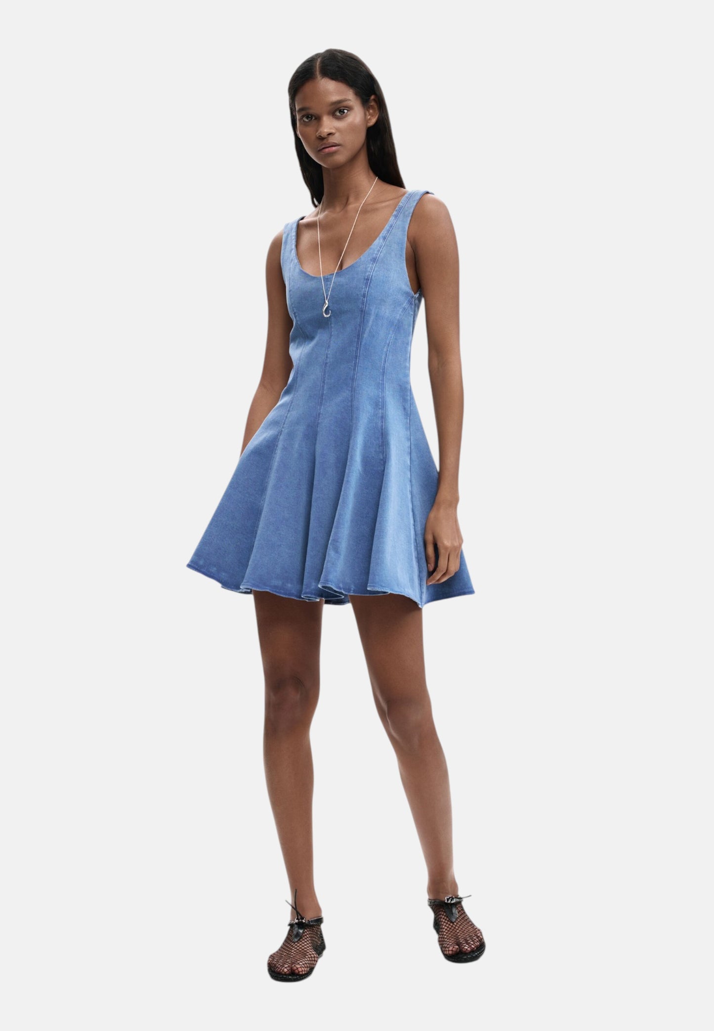 Vestiti  Donna Desigual  Vest Skater Pink 26SWVW49