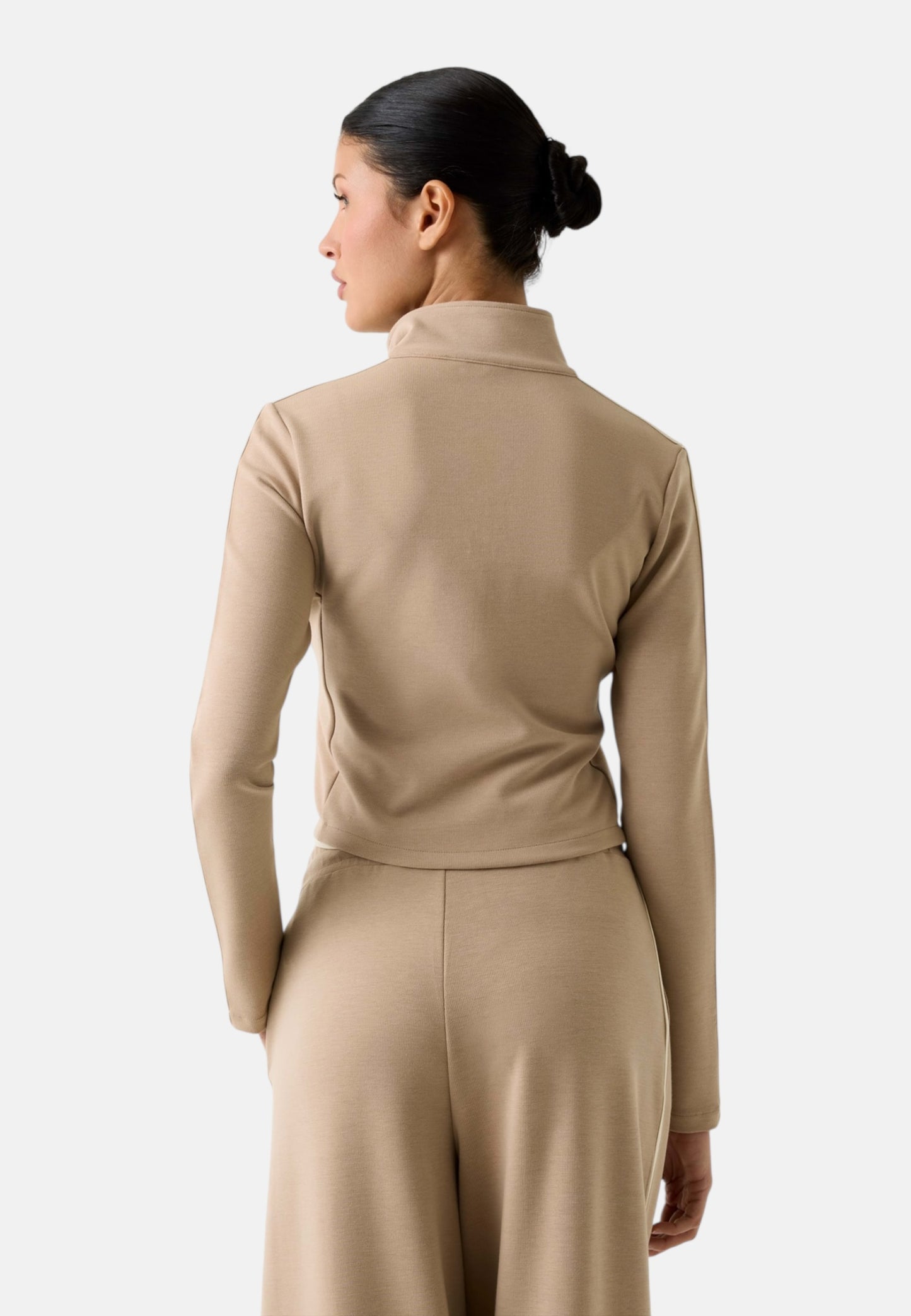 Felpa Con Zip Donna Guess  Jasmine V6GQ04K2911
