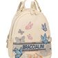 Zaino  Donna Braccialini In Tessuto Con Ricami Esclusivi Jacquard B19064TY