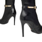 Stivaletti  Donna Nero Giardini  Nappa Pandora Tpu Breia Missi I617783DE