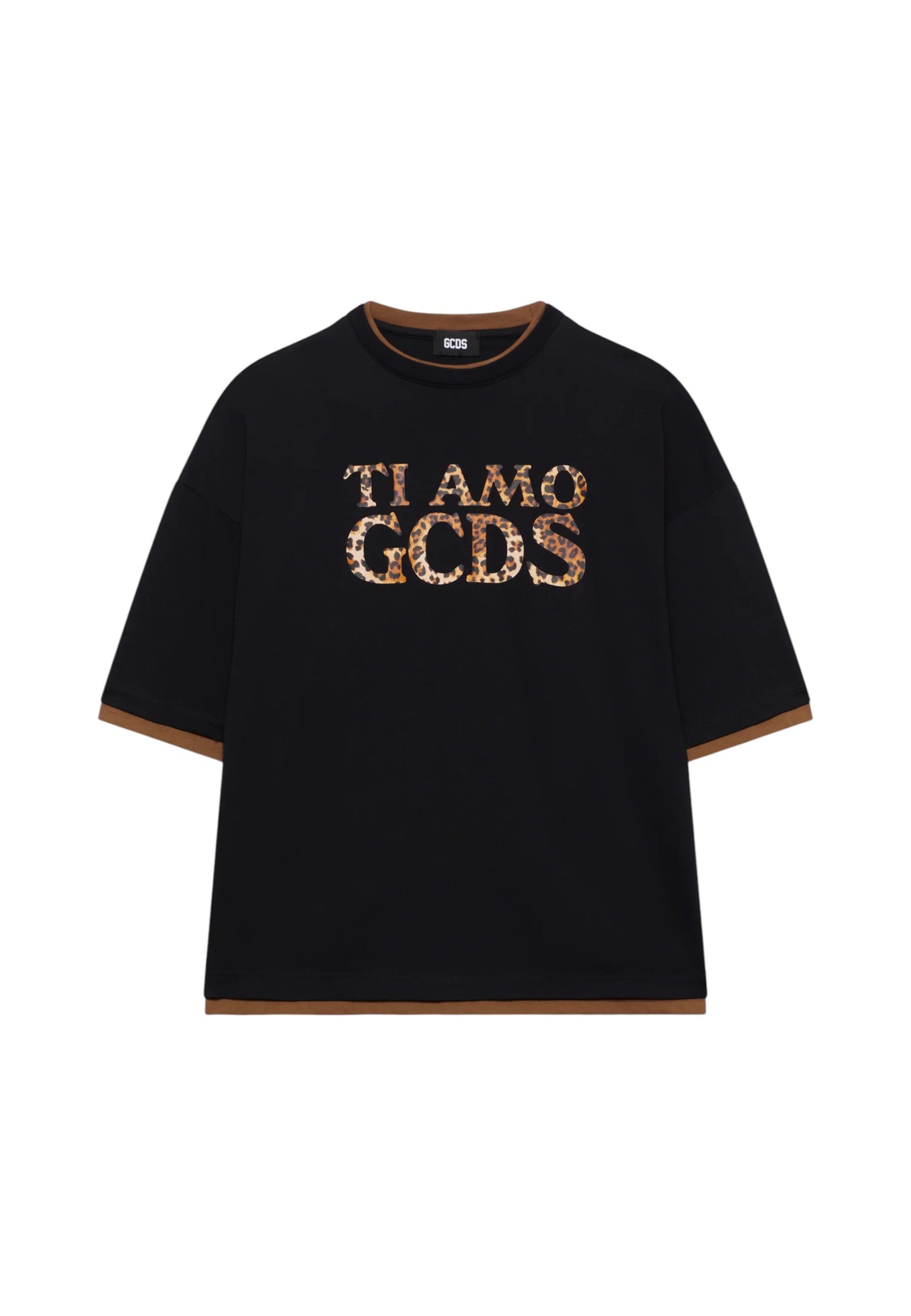 T-Shirt Manica Corta Donna Gcds  Ti Amo Gcds Puffer Logo B2XW2325JF1