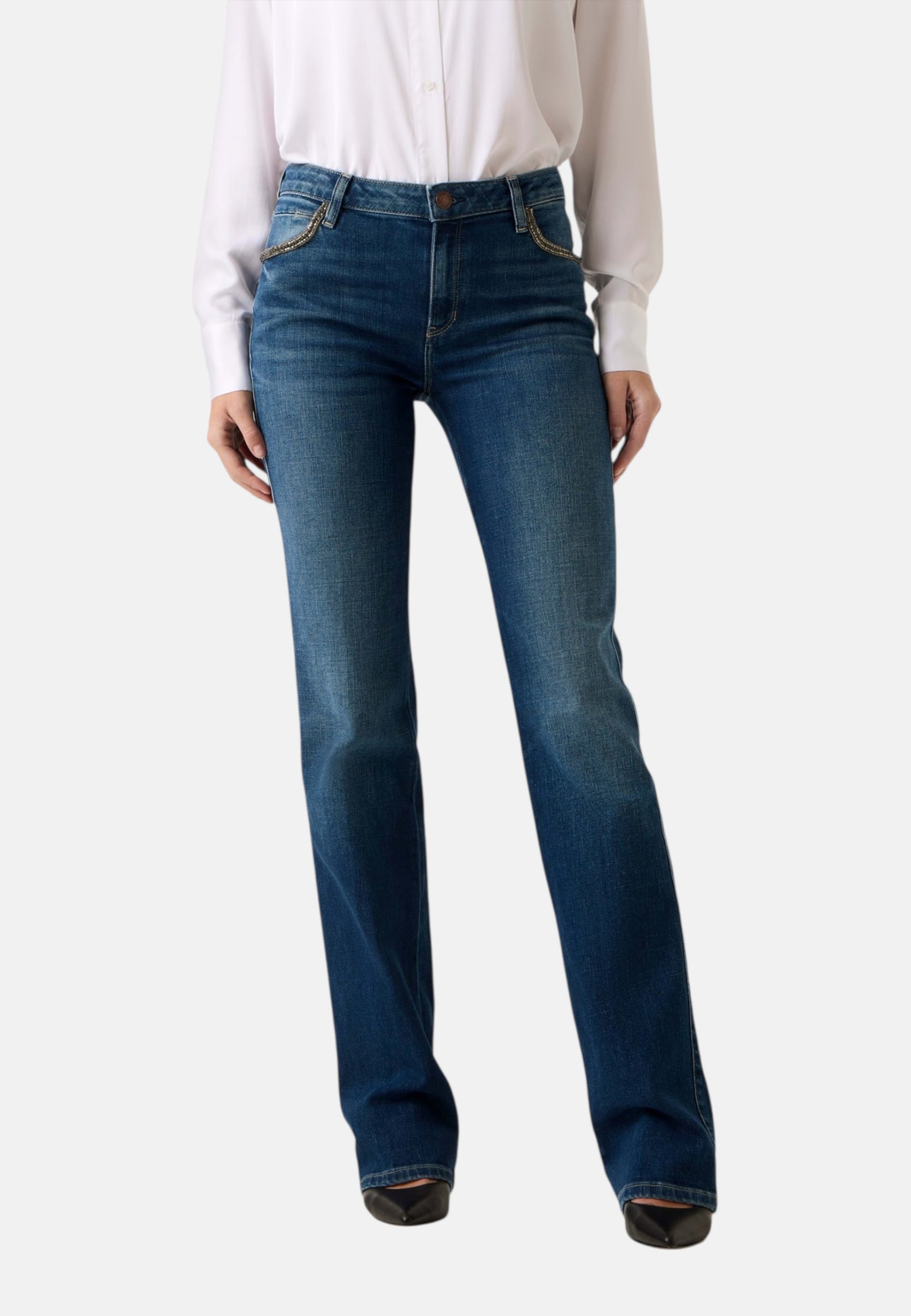 Jeans Straight Leg Donna Guess  Sexy W6RA15D6883