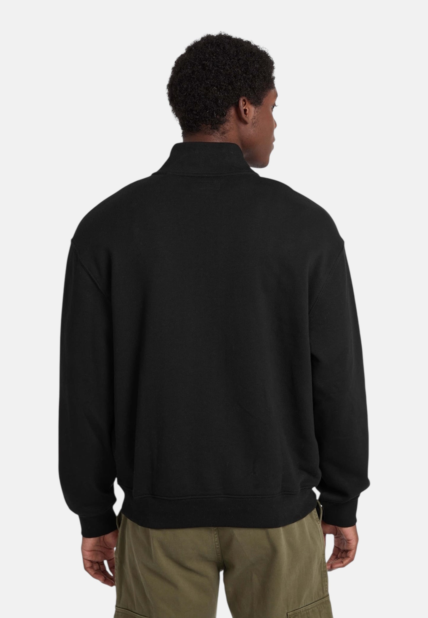 Felpa Collo Alto Uomo Guess Con Mezza Zip Gj Embro M5RQ42KCPR1