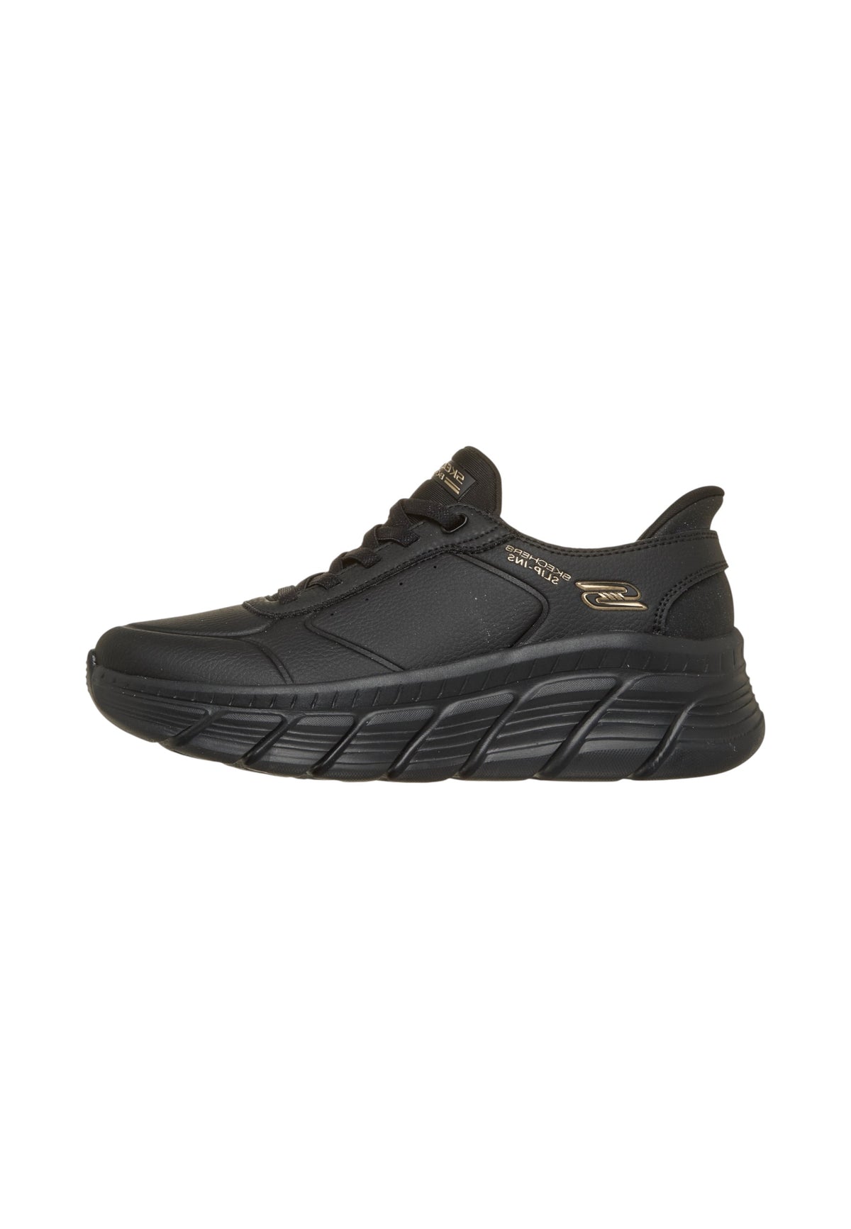 Sneakers Basse Donna Skechers Slip-Ins, Hands Free, Suola Platform Bobs B Flex Hi-Workday 117394