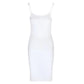 Vestito Midi Donna Calvin klein Jeans Senza Maniche Slub Rib Strappy J20J221149
