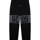 Pantaloni Tuta Uomo Gcds Puro cotone, maxi logo effetto spray, vita elasticizzata, coulisse regolabile, tasche laterali, fondo elasticizzato, vestibilit� regular Logo Spray Sweatpants C2MWQI231F034