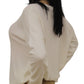 Maglione A Girocollo Donna White Wise Over In Cashmere  WW18036