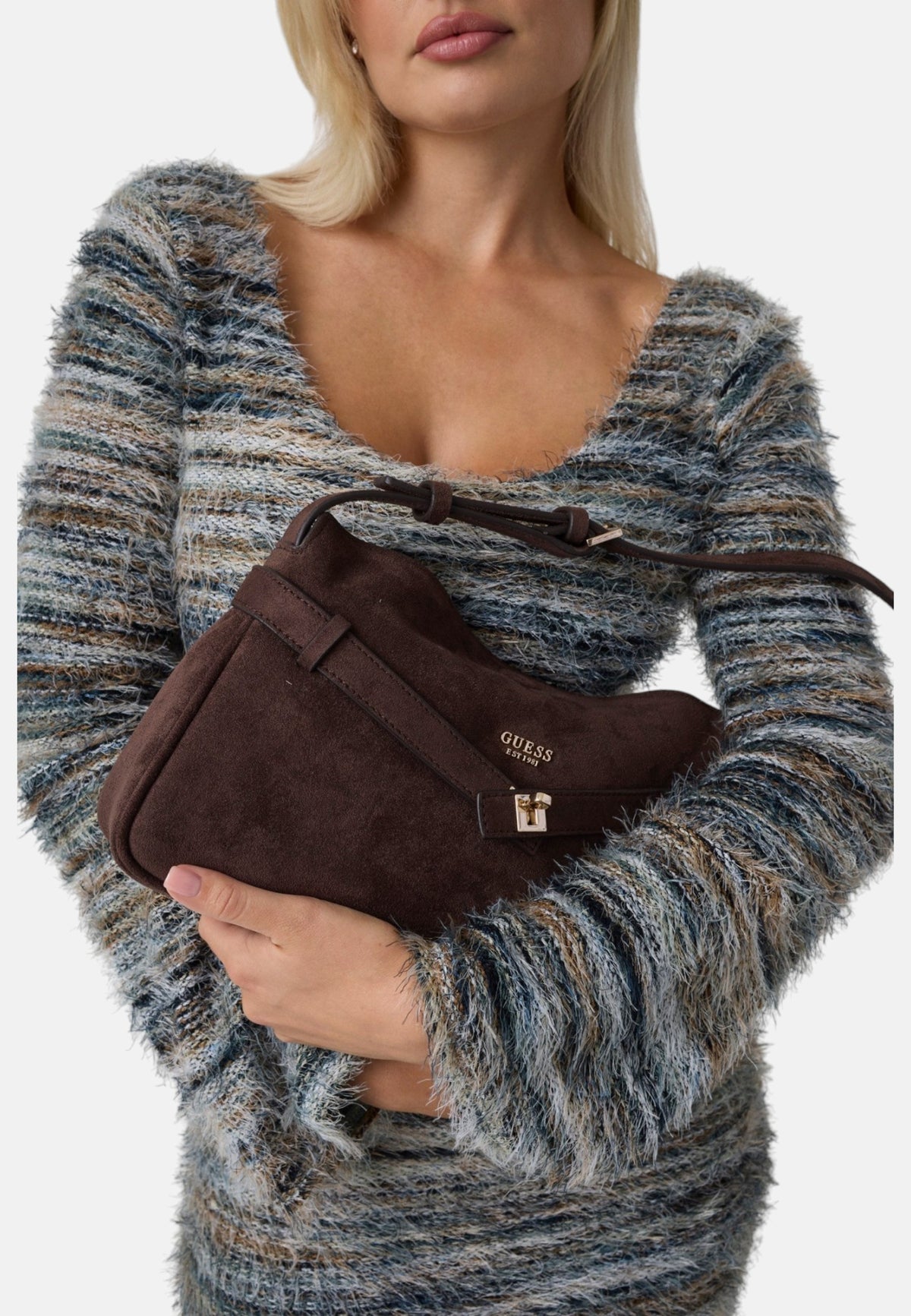 Borsa A Spalla Donna Guess Shoulder Bag Ella HWSG9754180