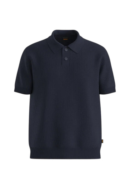 Polo Manica Corta Uomo Boss In Maglia Akoppo 50543670