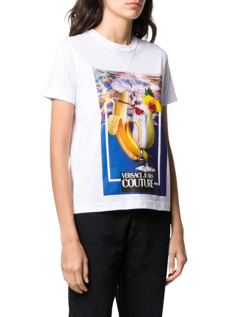 T-Shirt Manica Corta Donna Versace Jeans Couture   B2HVB7D230377