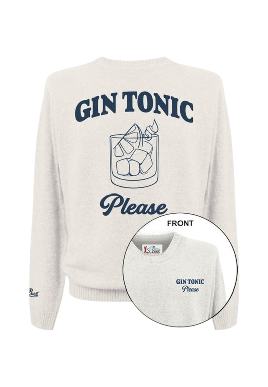 Maglione A Girocollo Uomo Mc2 Saint Barth Please Gin Emb Heron Light HER0005