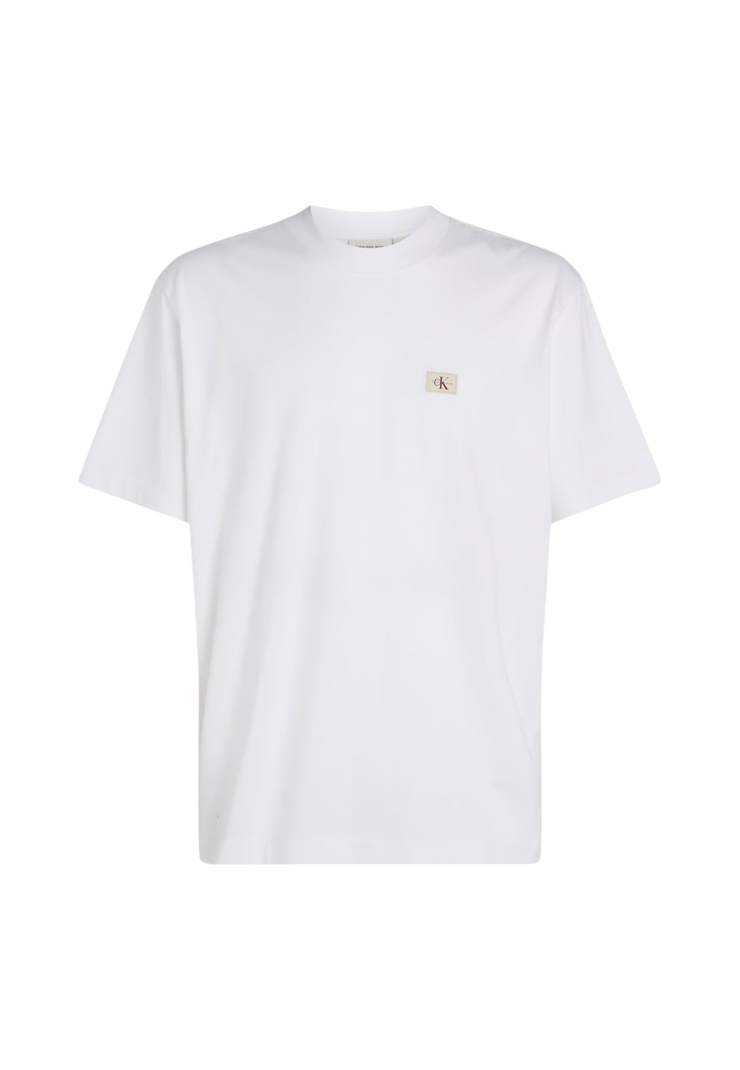 T-Shirt Manica Corta Uomo Calvin klein Jeans  Woven Label Relaxed